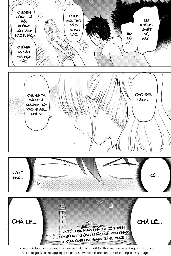 Kushuku Gakkou No Alice: Chapter 20