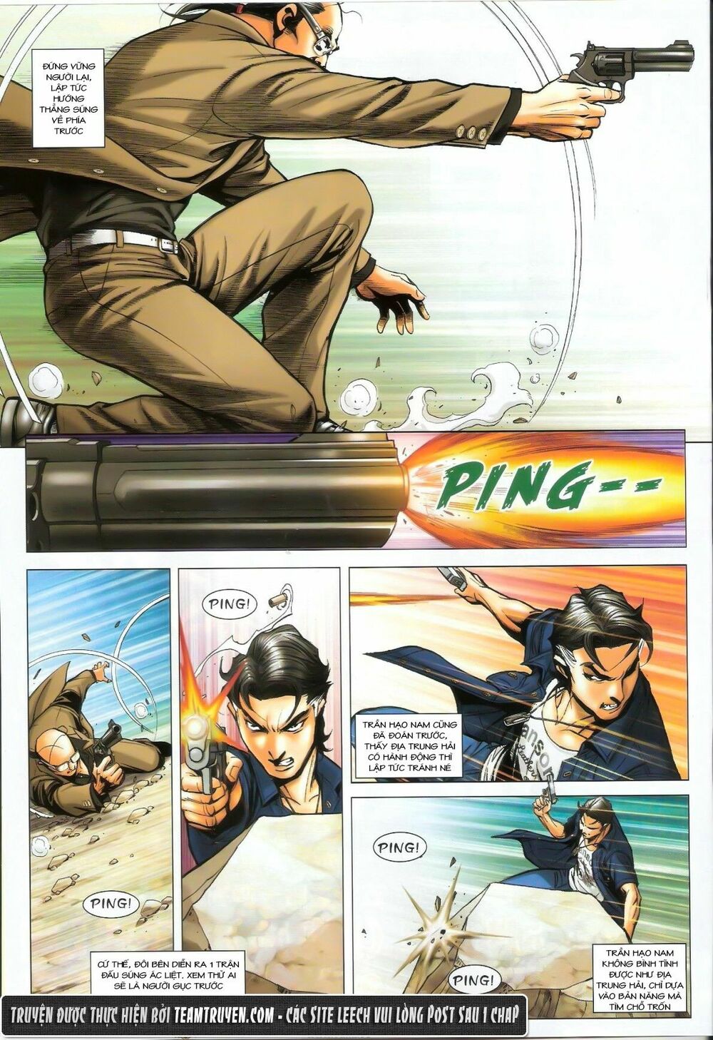 Người Trong Giang Hồ: Chapter 1505: Trần Hạo Nam vs Địa Trung Hải III