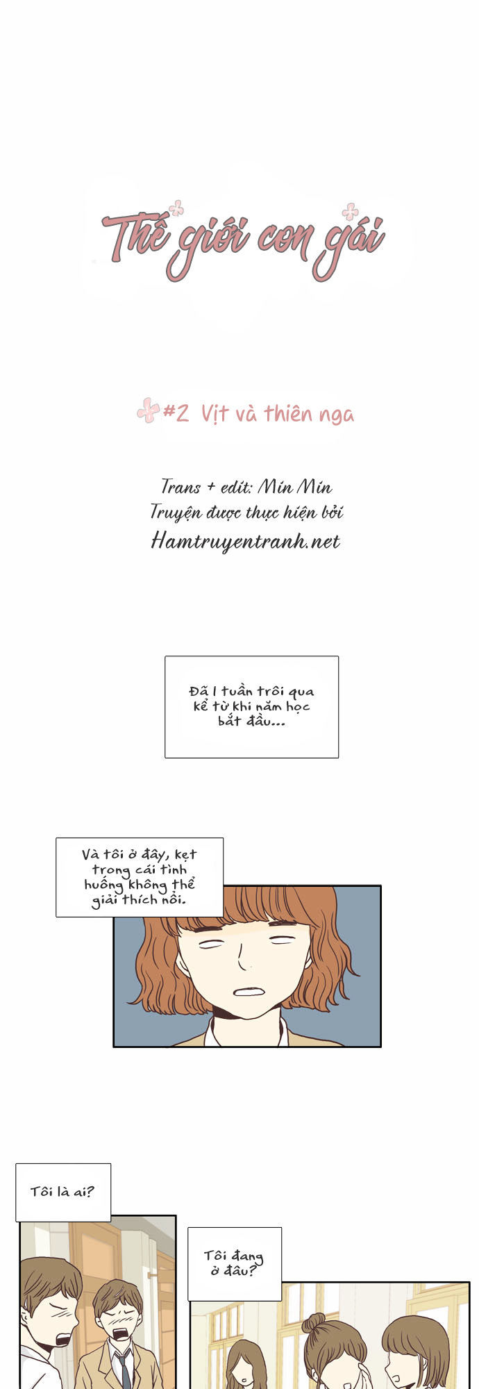 Thế Giới Con Gái: Chapter 2