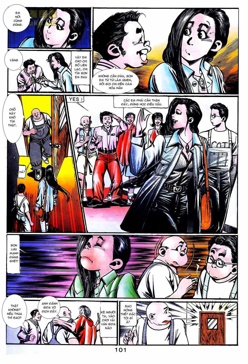 Người Trong Giang Hồ: Chapter 106: Nụ cười của Thái Ni