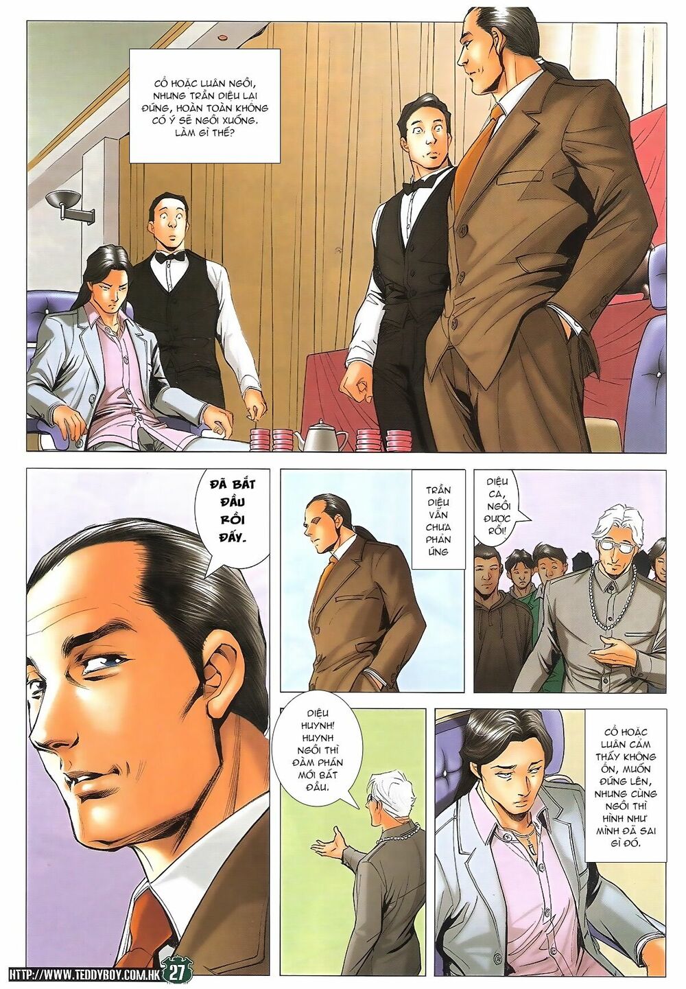 Người Trong Giang Hồ: Chapter 1715: Đàm phán siêu cấp