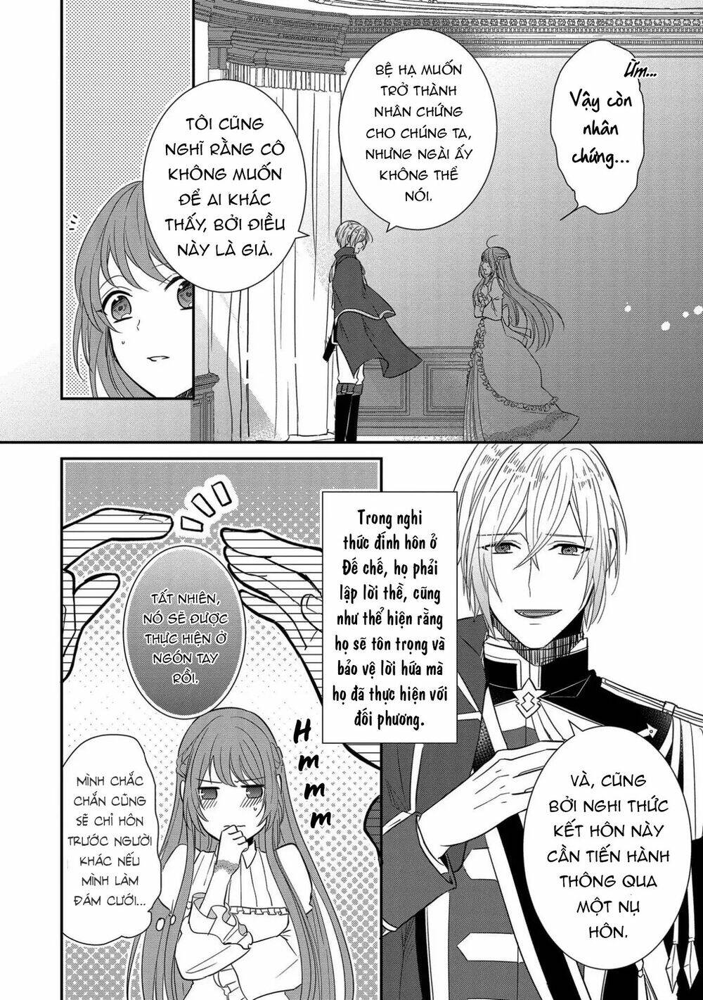 Đế Chế Hi Vọng Được Đính Hôn Với Nữ Quan: Chapter 2