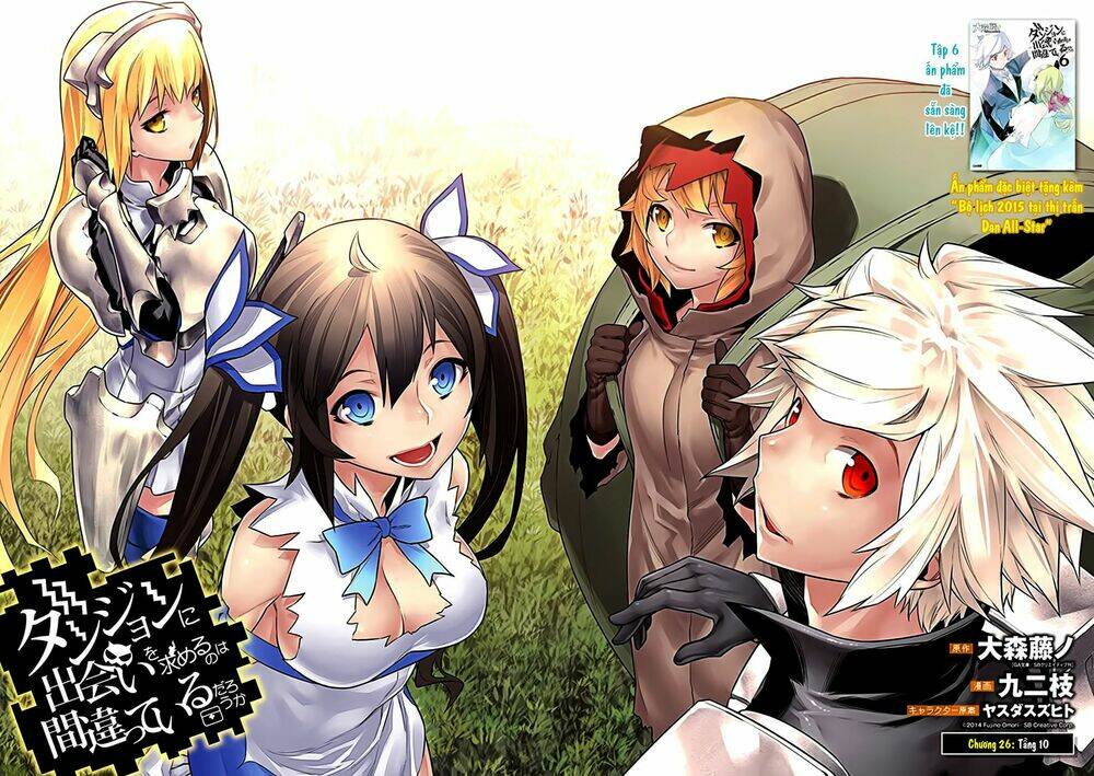 Dungeon Ni Deai O Motomeru No Wa Machigatte Iru Darou Ka: Chapter 26