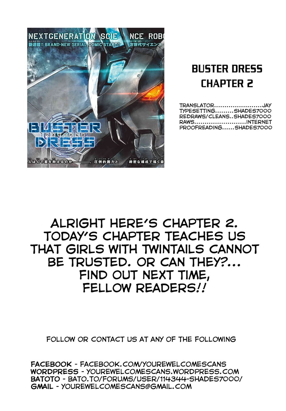 Buster Dress: Chapter 2