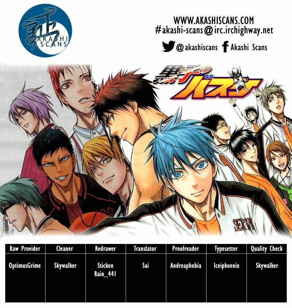 Vua Bóng Rổ Kuroko: Chapter 266
