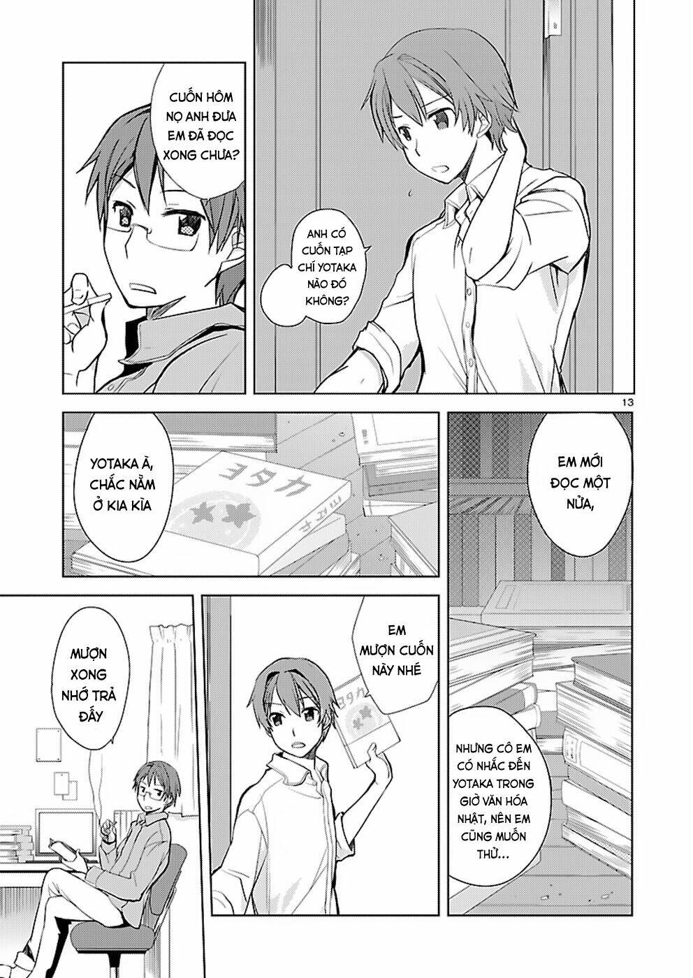 Shinonome Yuuko Wa Tanpen Shousetsu O Aishite Iru: Chapter 3