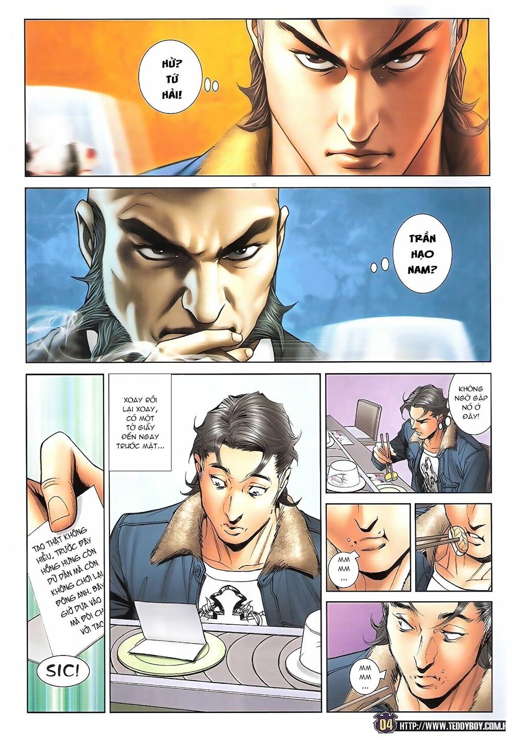 Người Trong Giang Hồ: Chapter 1690: Rơi mặt