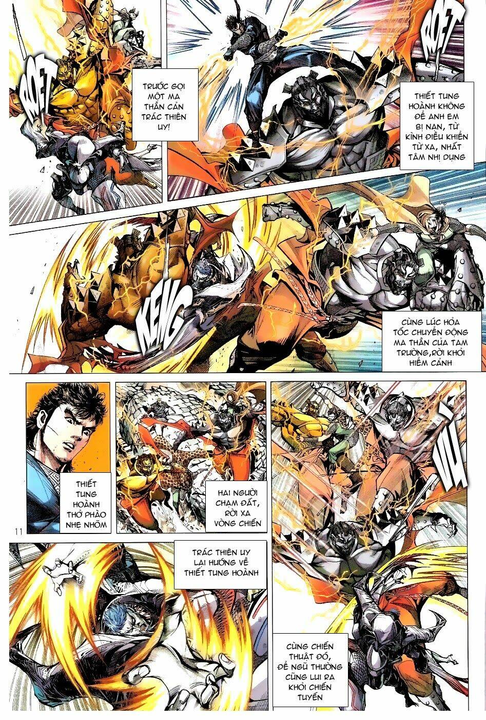 Thiết Tướng Tung Hoành: Chapter 85