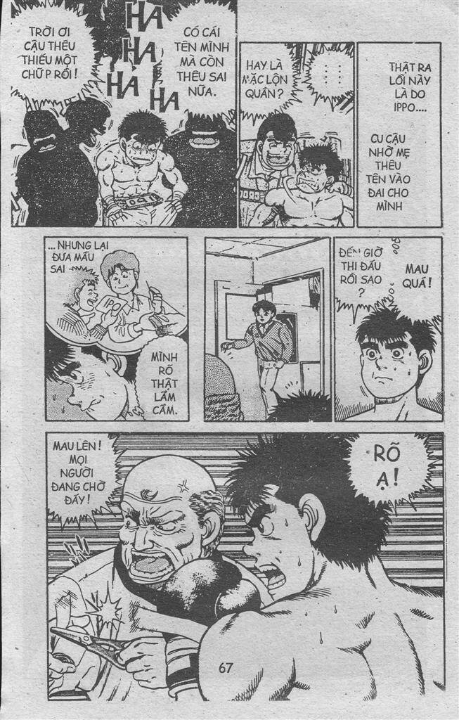 Võ Sĩ Quyền Anh Ippo: Chapter 21