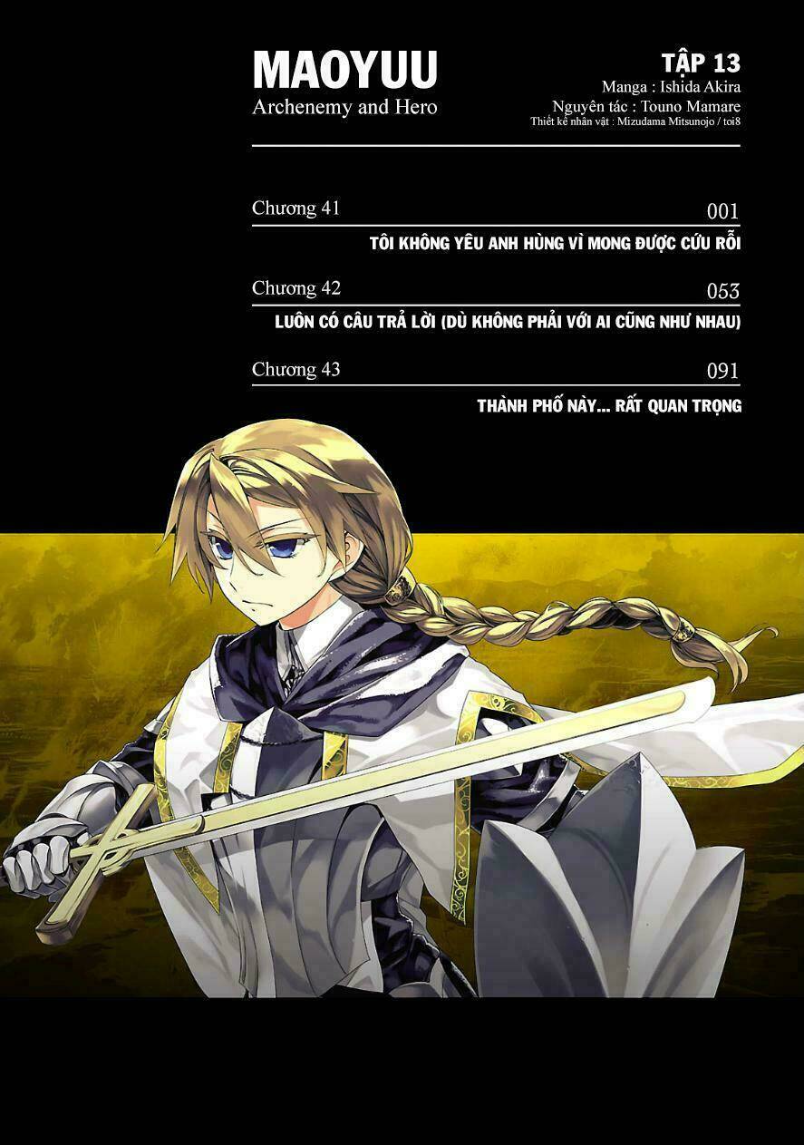 Maoyuu Maoh Yuusha: Chapter 41