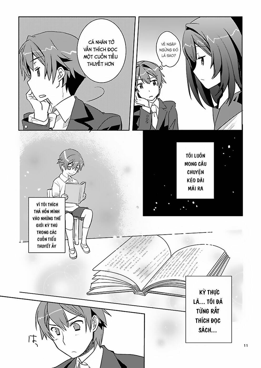 Shinonome Yuuko Wa Tanpen Shousetsu O Aishite Iru: Chapter 1