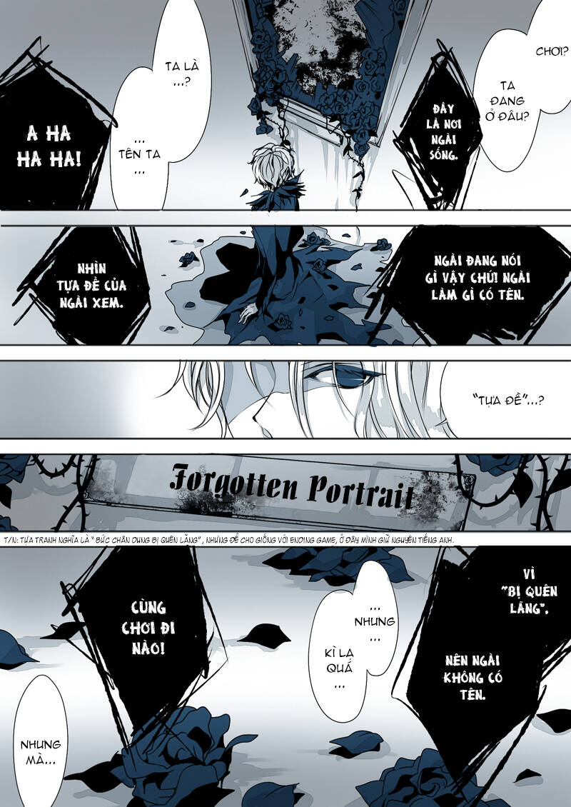 Ib Doujinshi - Ao Meikyuu No Ou: Chapter 1