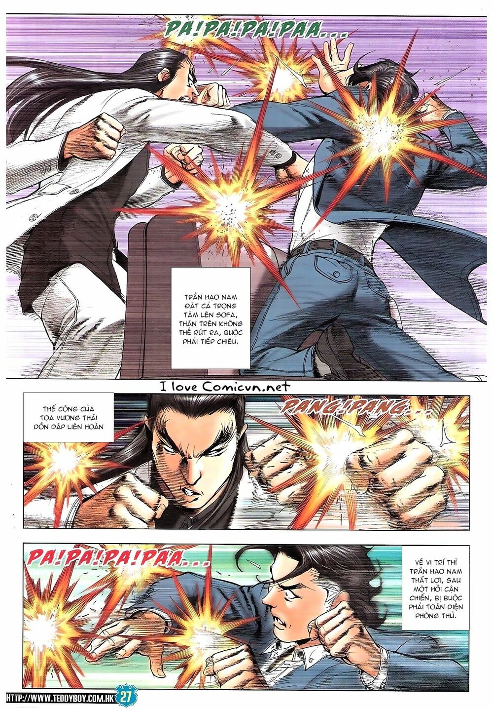 Người Trong Giang Hồ: Chapter 1808: Trần Hạo Nam vs Tọa Sơn Hổ