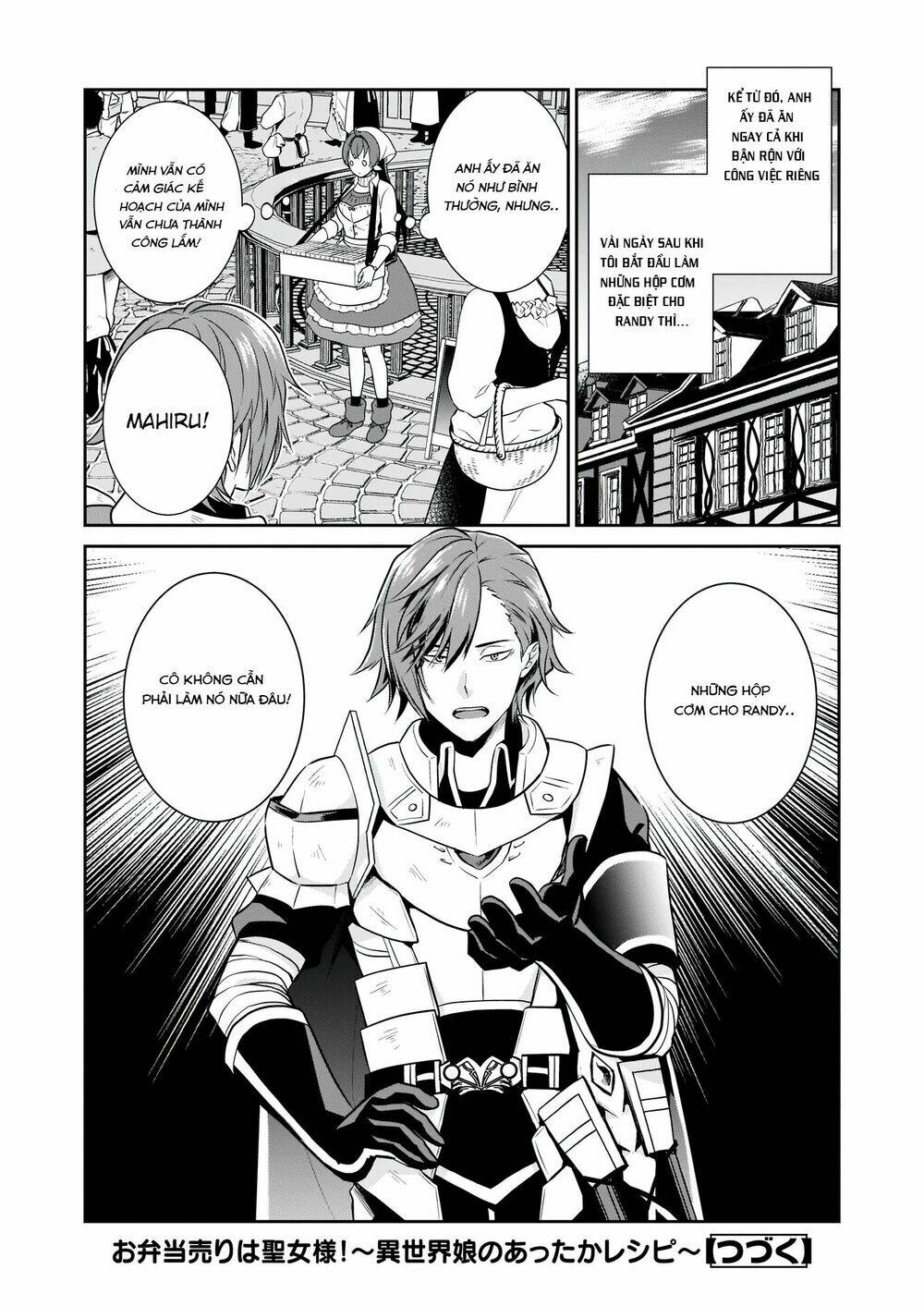 Tôi Trở Thành Thánh Nữ Bán Đồ Ăn Dạo Ở Thế Giới Khác: Chapter 2