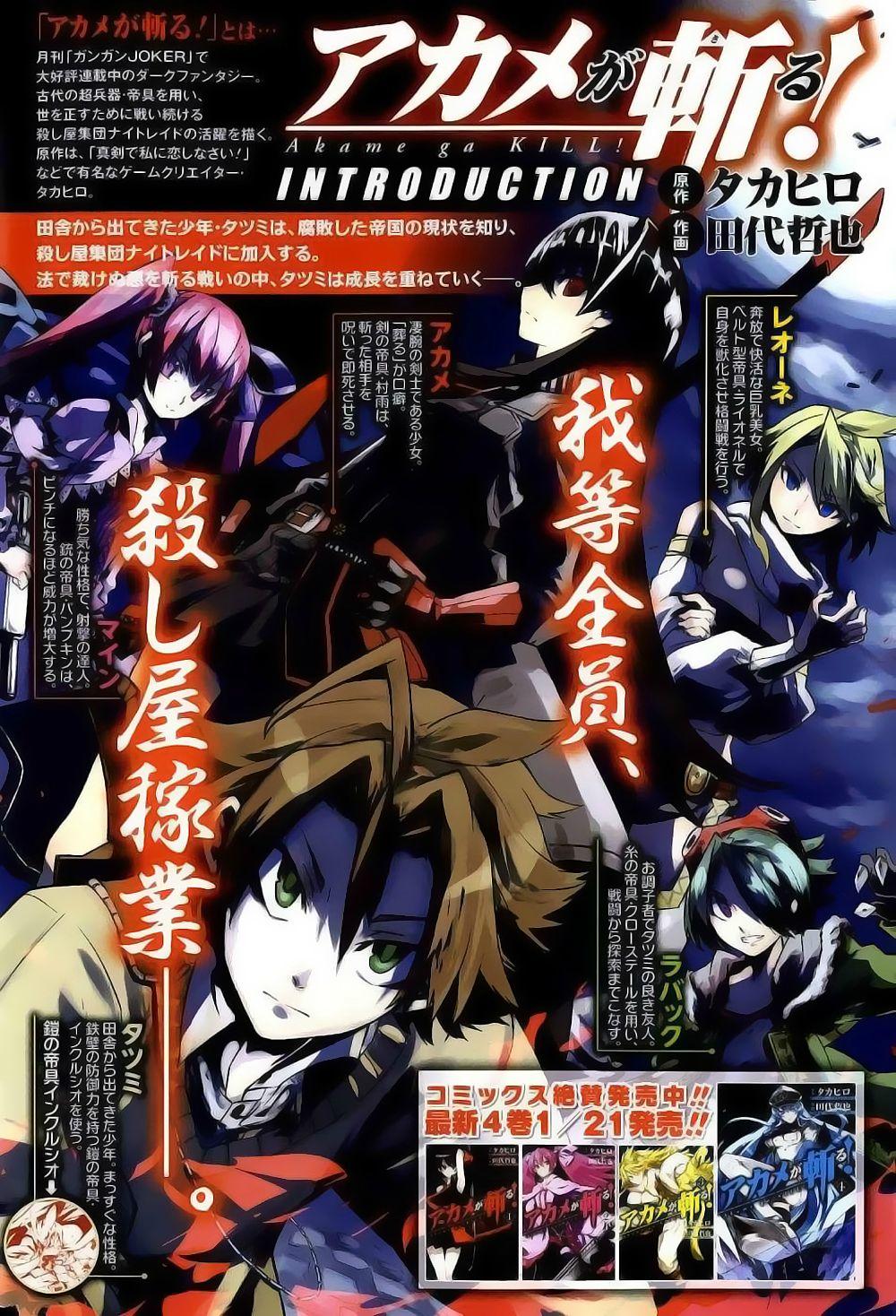 Akame Ga Kiru: Chapter 27.5