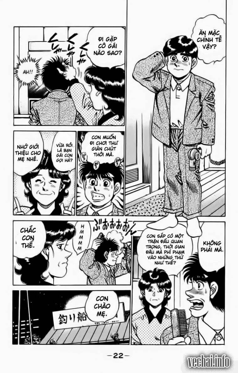 Võ Sĩ Quyền Anh Ippo: Chapter 180