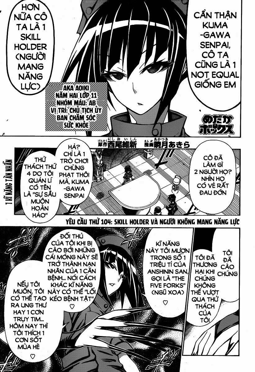 Medaka Box: Chapter 104