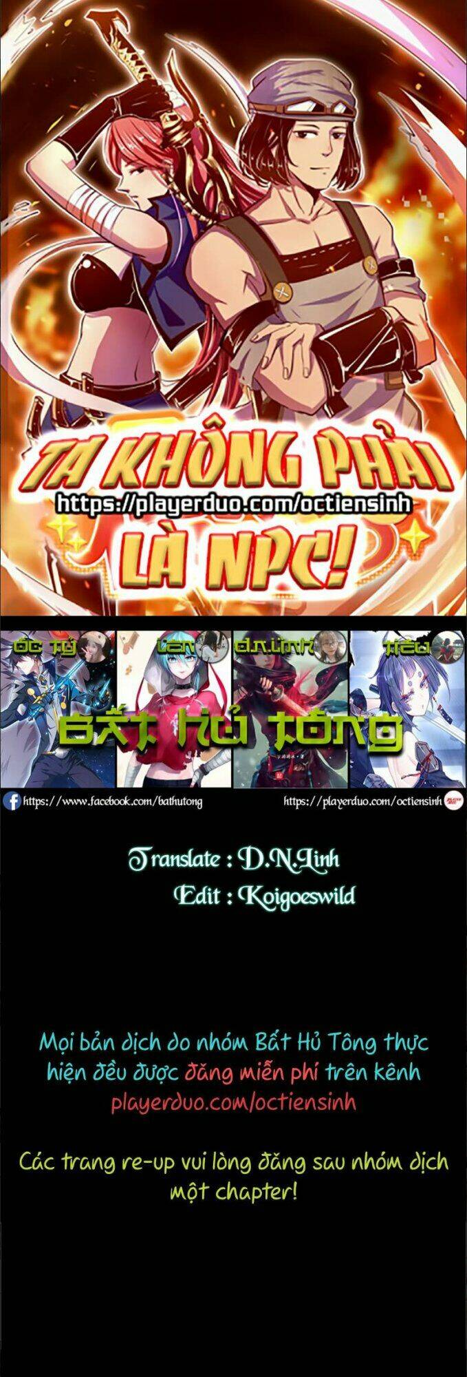 Ta Không Phải Là Npc: Chapter 56