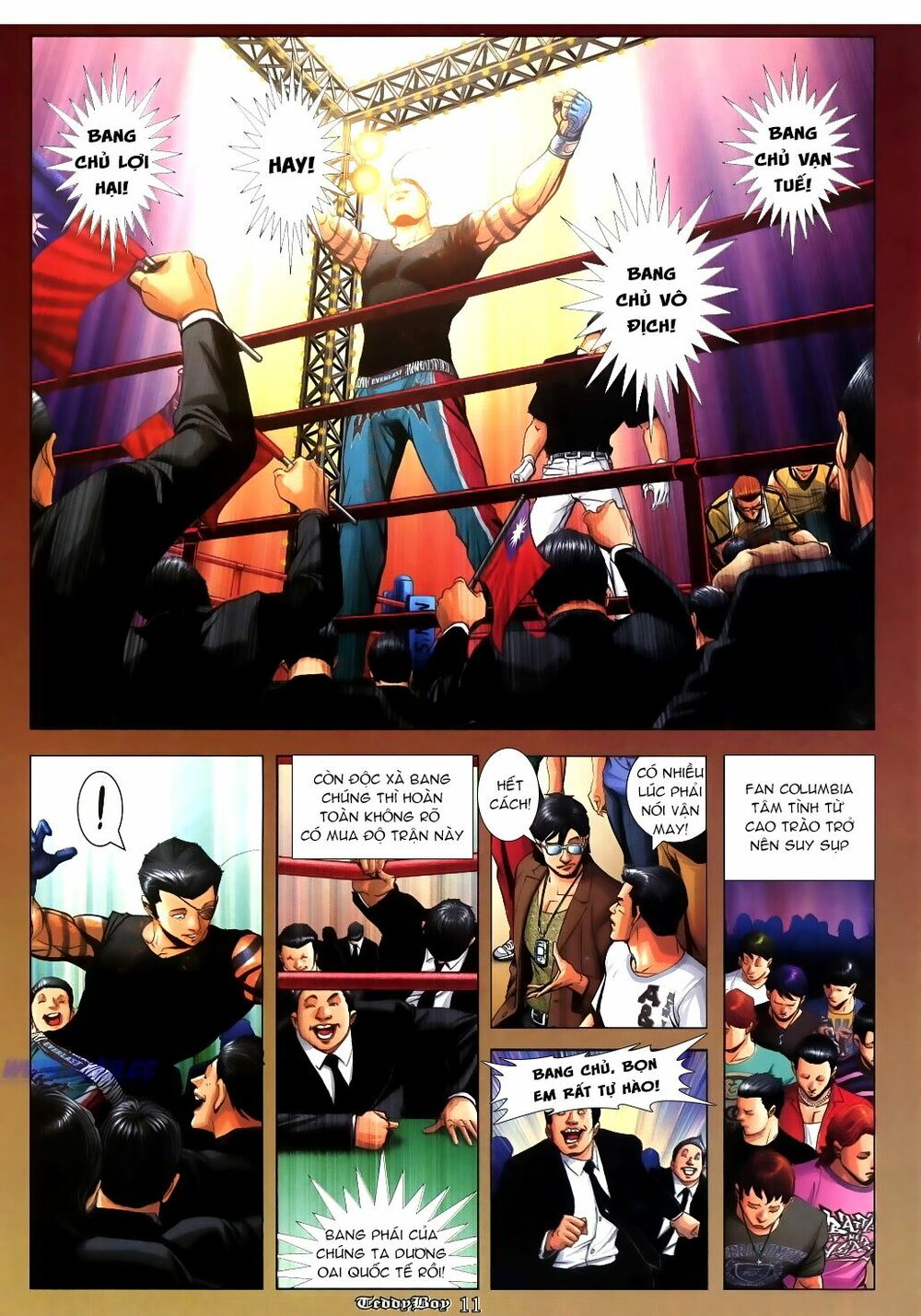 Người Trong Giang Hồ: Chapter 982: Độc Xà Bang vs Hồng Hưng