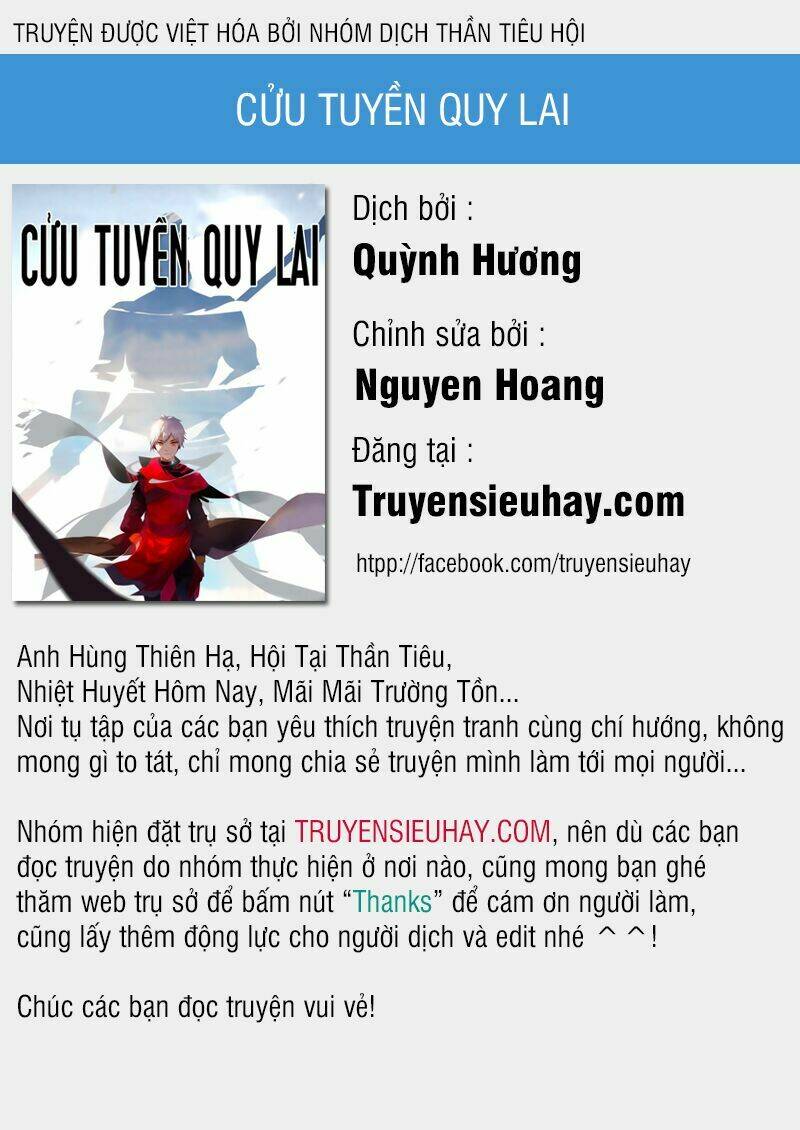 Cửu Tuyền Quy Lai: Chapter 47
