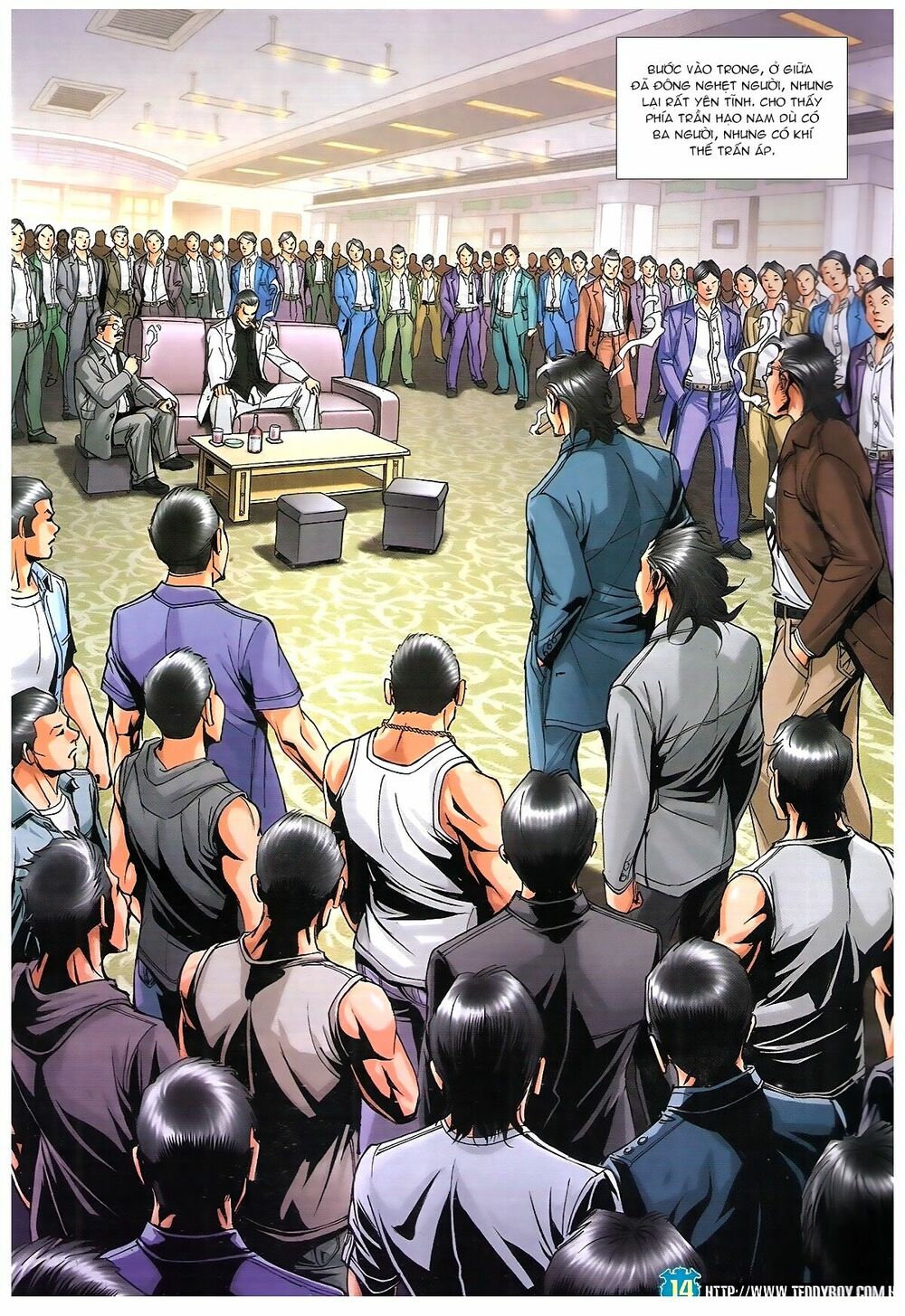 Người Trong Giang Hồ: Chapter 1808: Trần Hạo Nam vs Tọa Sơn Hổ