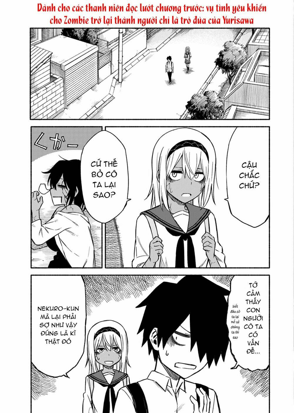 Zombi Shoujo No Fujimi-San: Chapter 9