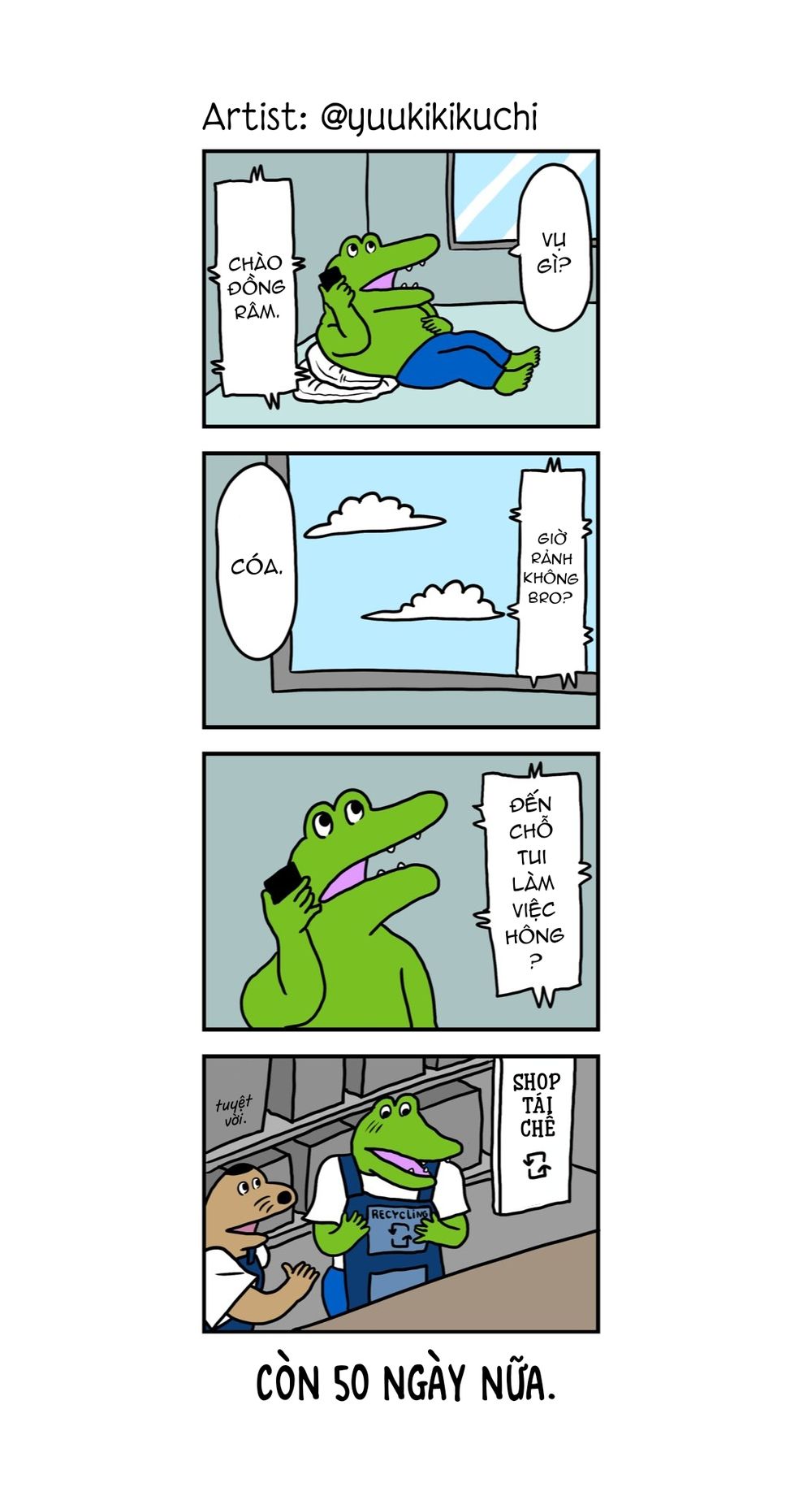 100 Ngày Nữa Con Cá Sấu Này Sẽ Chết: Chapter 50