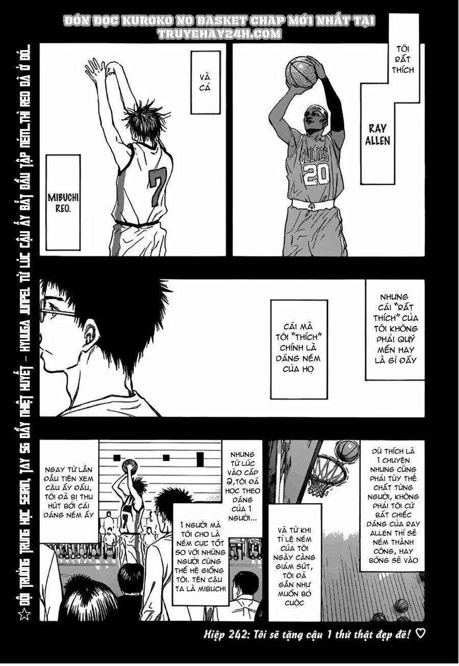 Vua Bóng Rổ Kuroko: Chapter 242