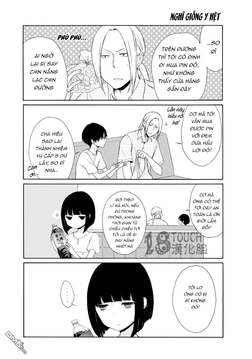 Tanaka-Kun Wa Itsumo Kedaruge: Chapter 27