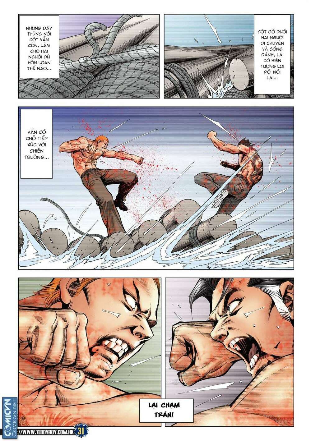 Người Trong Giang Hồ: Chapter 2172: Trần Hạo Nam vs Kim Tôn Quý 4