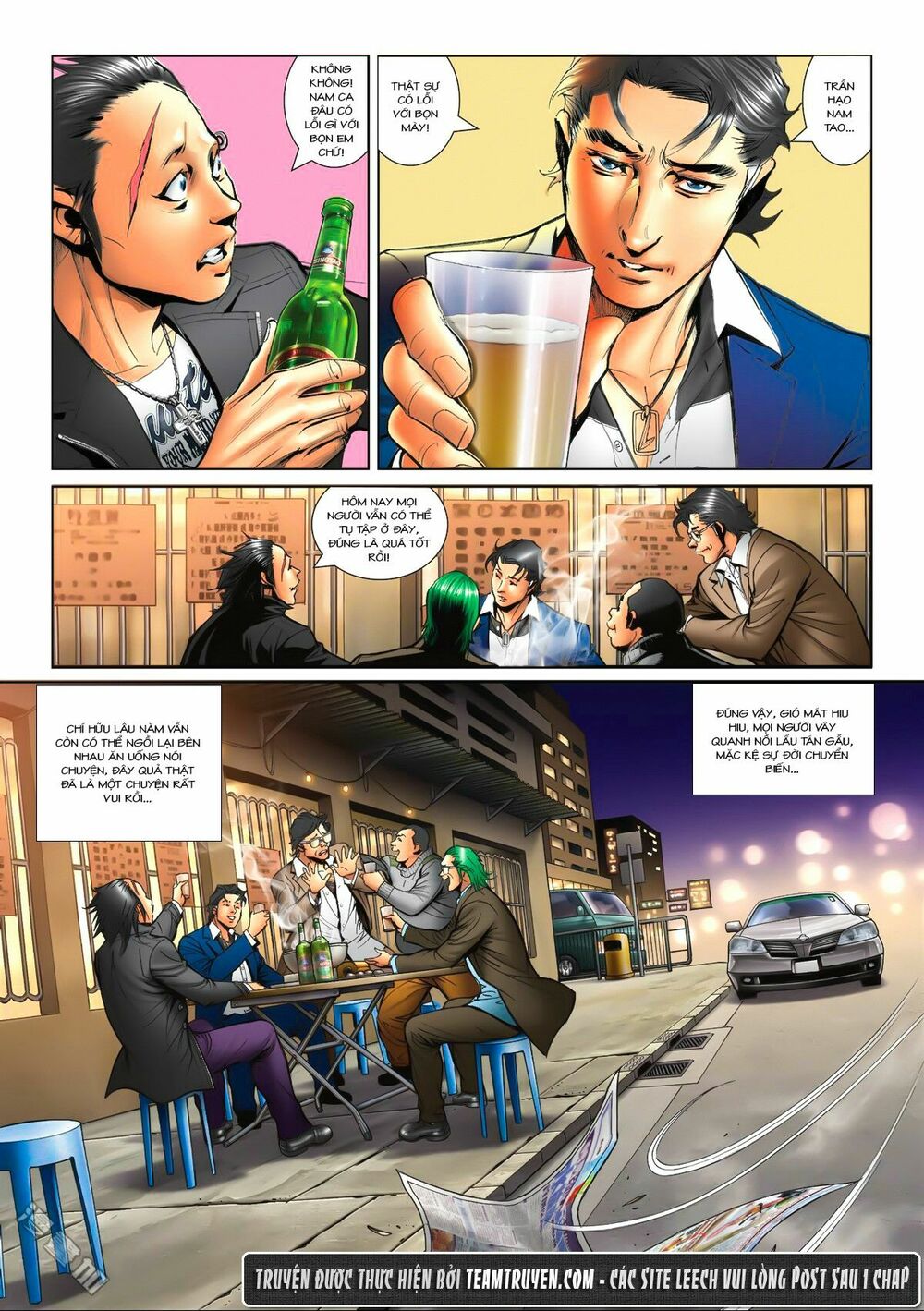 Người Trong Giang Hồ: Chapter 1573: Hàn Huyên Bên Đóm Lửa