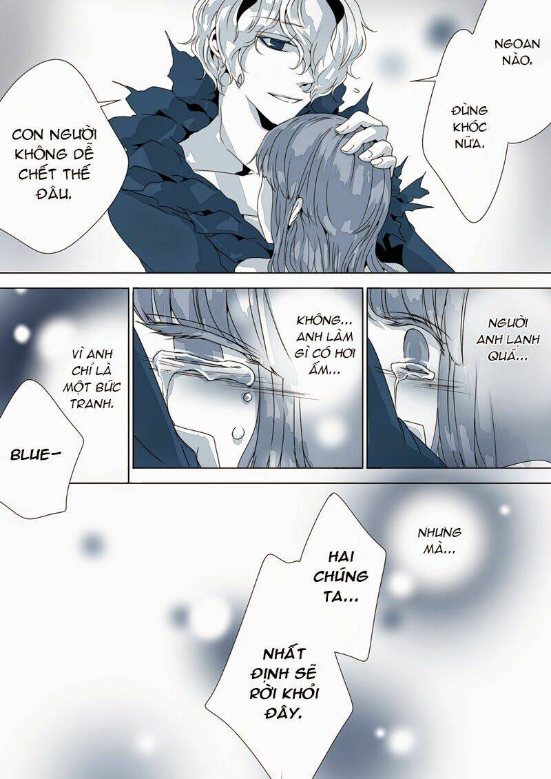 Ib Doujinshi - Ao Meikyuu No Ou: Chapter 7