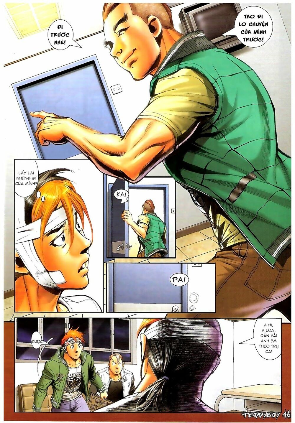 Người Trong Giang Hồ: Chapter 1379: Điền Bân vs Trụ Ca