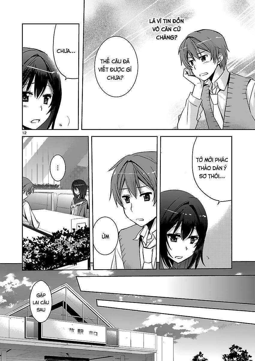 Shinonome Yuuko Wa Tanpen Shousetsu O Aishite Iru: Chapter 7.2