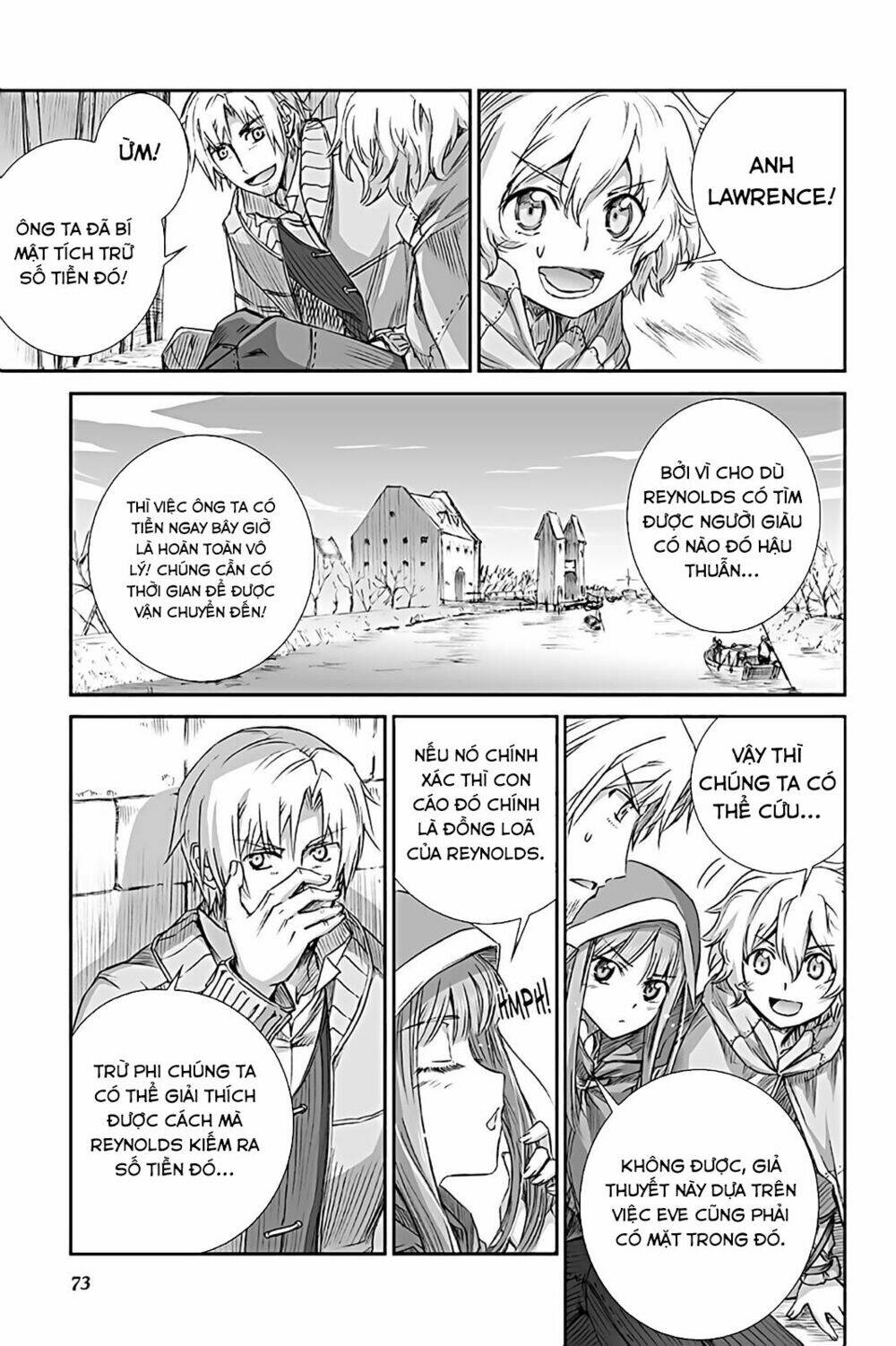 Ookami To Koushinryou: Chapter 64