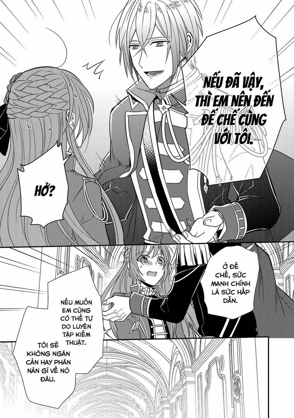 Đế Chế Hi Vọng Được Đính Hôn Với Nữ Quan: Chapter 5