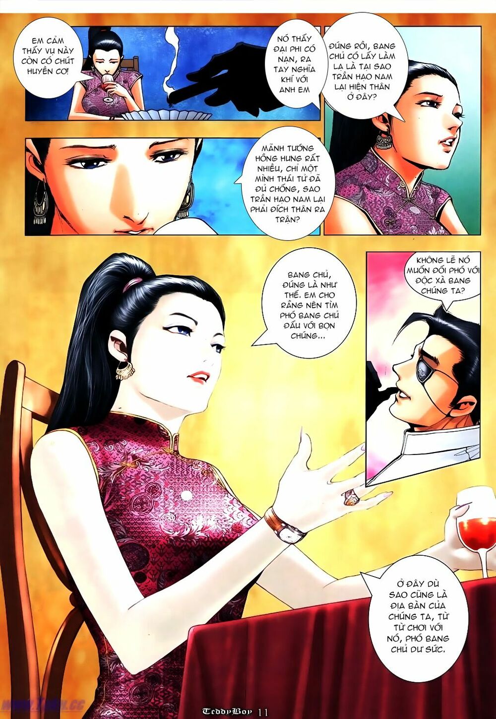 Người Trong Giang Hồ: Chapter 1075: Phó Bang Chủ Độc Xà