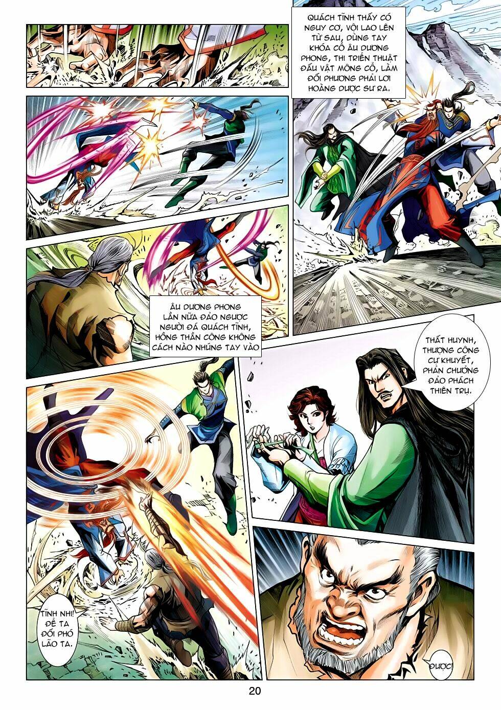 Anh Hùng Xạ Điêu: Chapter 100
