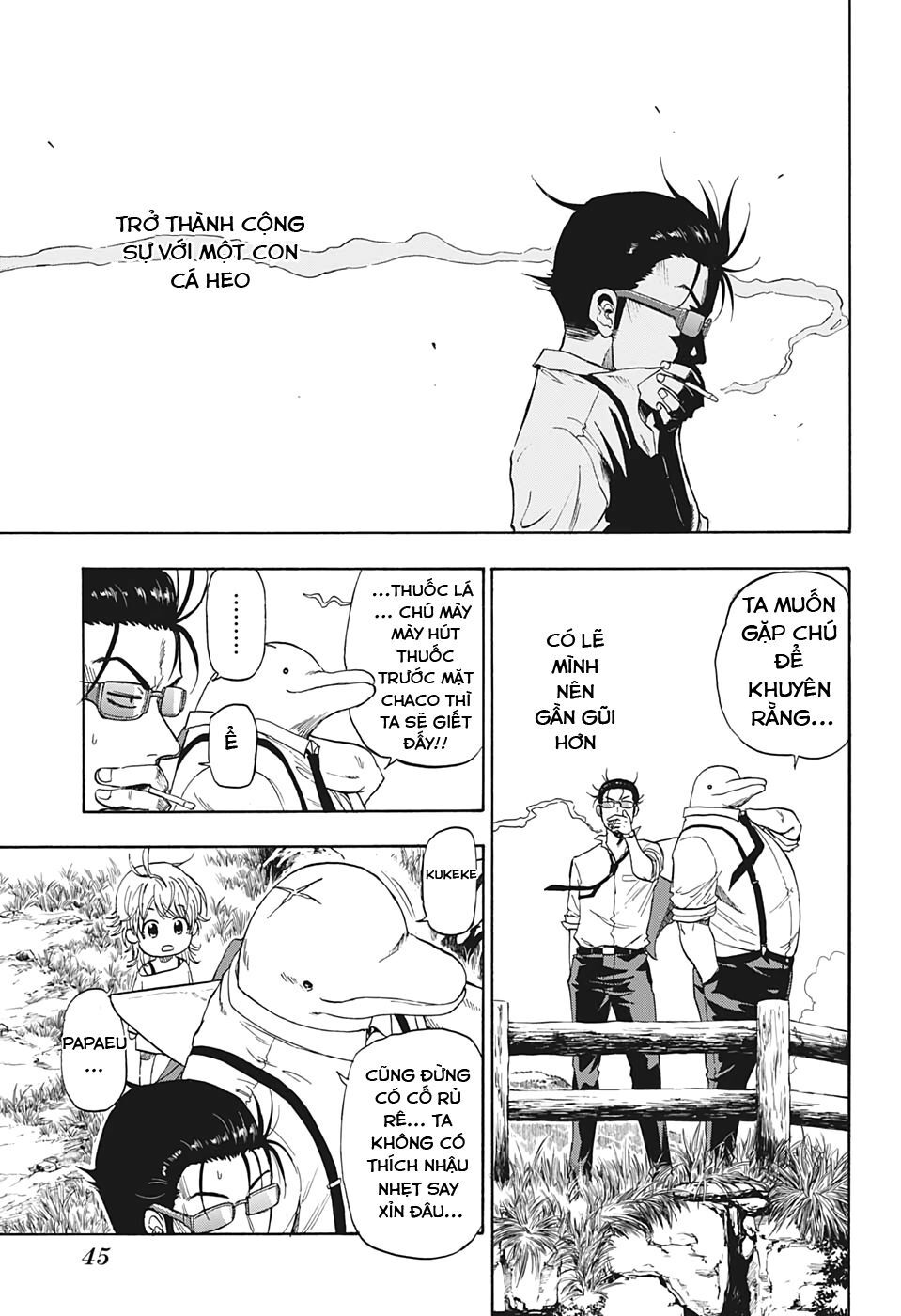 Shakunetsu No Nirai Kanai: Chapter 1