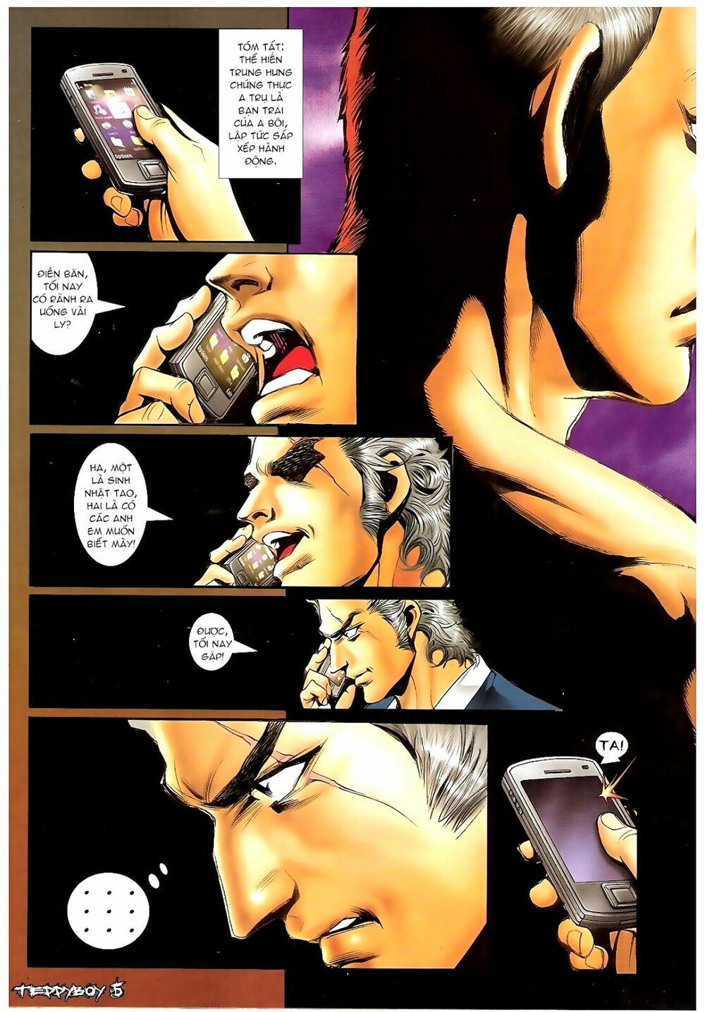 Người Trong Giang Hồ: Chapter 1379: Điền Bân vs Trụ Ca