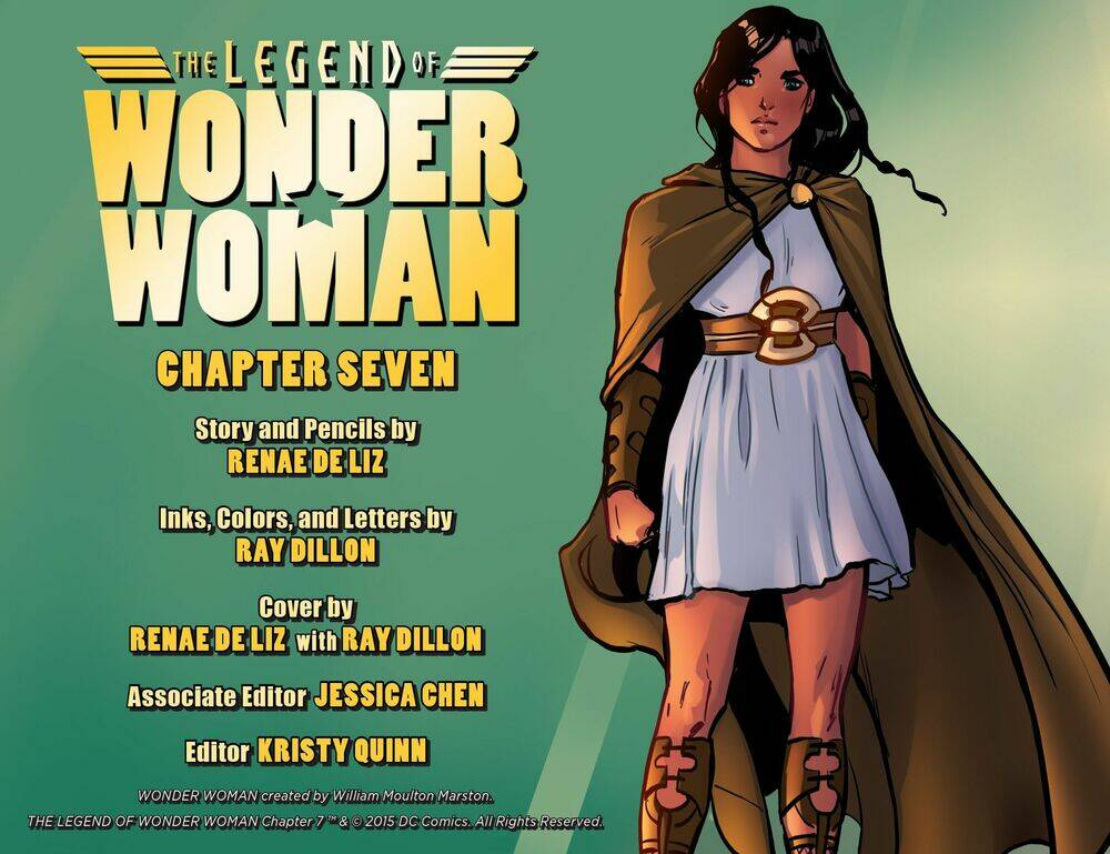 The Legend Of Wonder Woman: Chapter 7