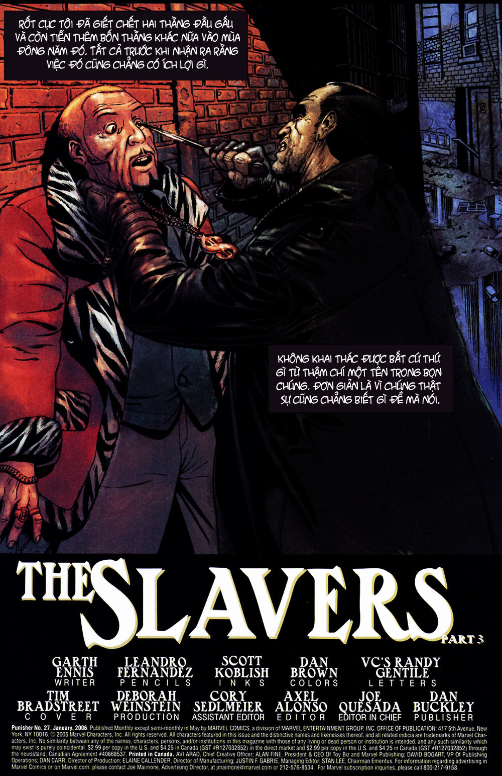 The Punisher: The Slavers: Chapter 3