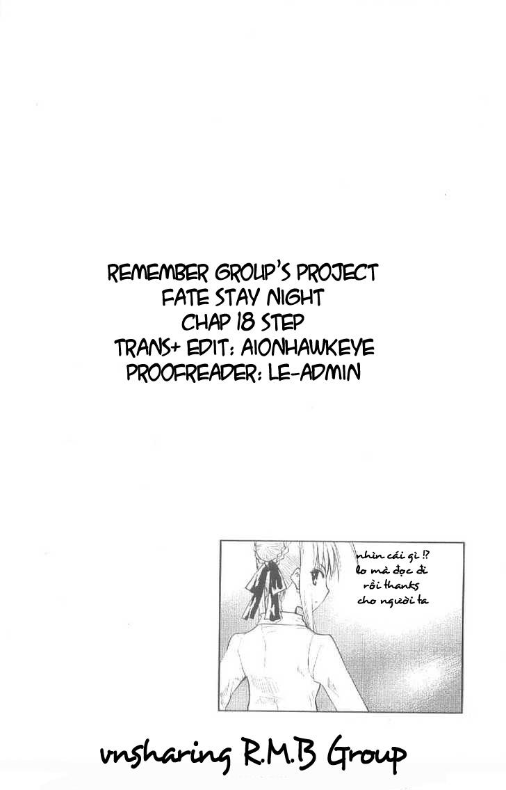 Fate Stay Night: Chapter 18
