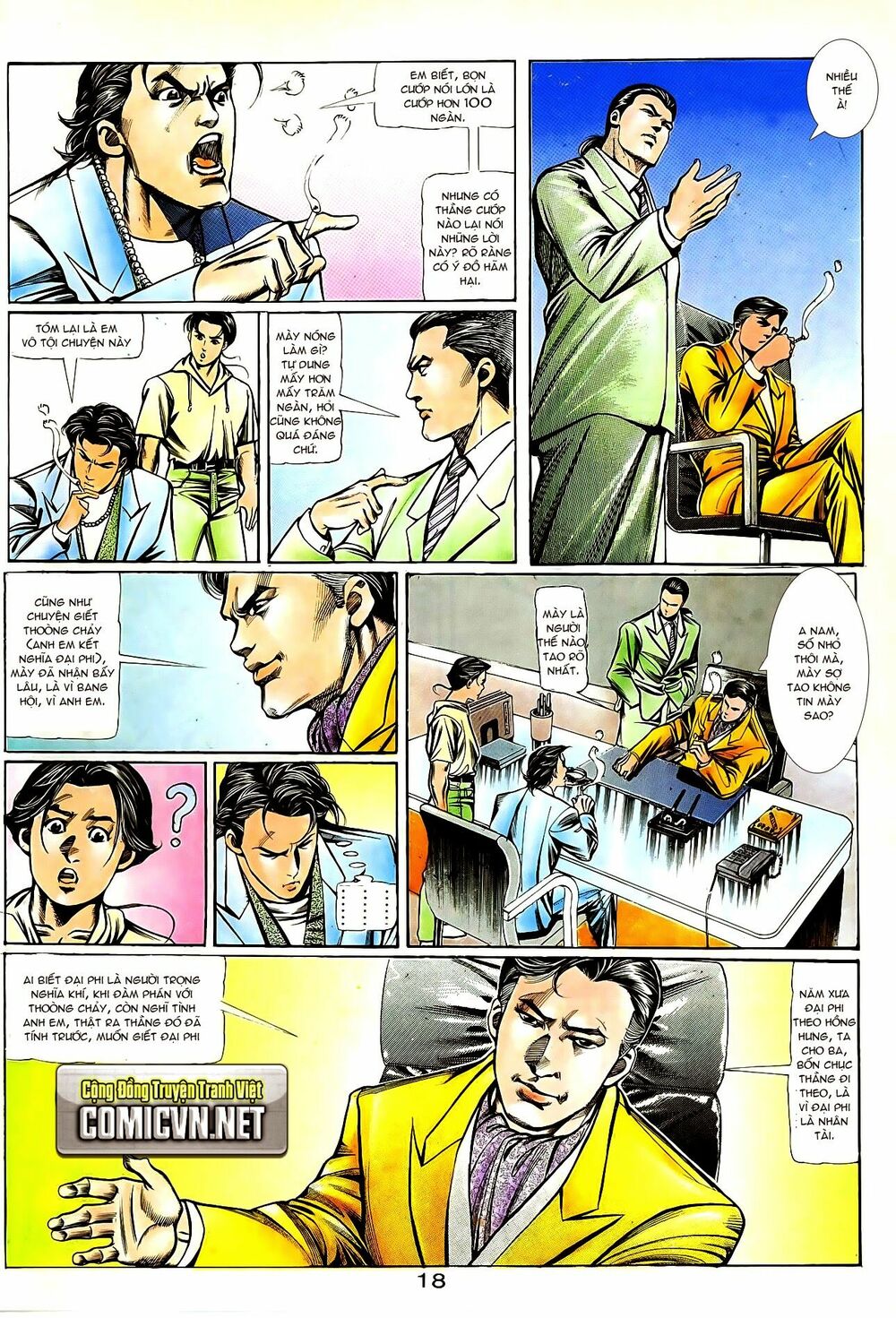 Người Trong Giang Hồ: Chapter 66: Hào khí Đại Phi