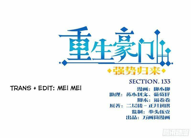 Trọng Sinh Chi Hao Môn Cường Thế Quy Lai: Chapter 133