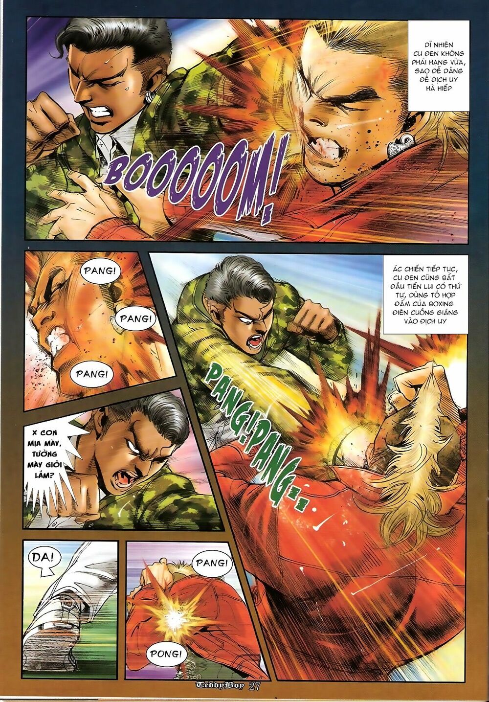 Người Trong Giang Hồ: Chapter 1267: Quá Giang Hổ vs Phi Châu Hổ