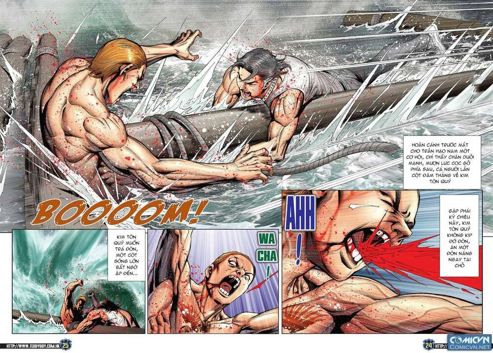 Người Trong Giang Hồ: Chapter 2172: Trần Hạo Nam vs Kim Tôn Quý 4
