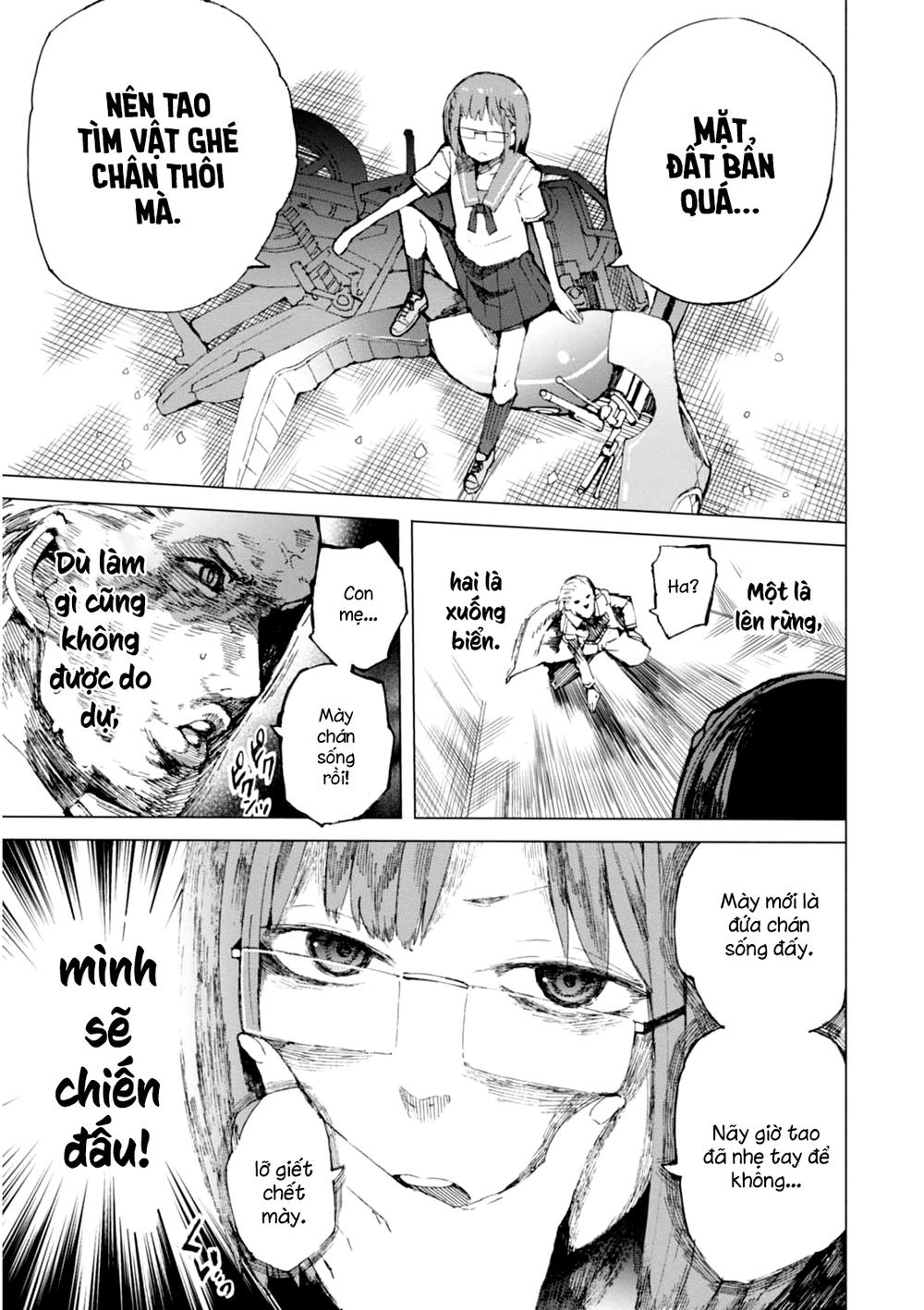 Chio-Chan No Tsuugakuro: Chapter 3