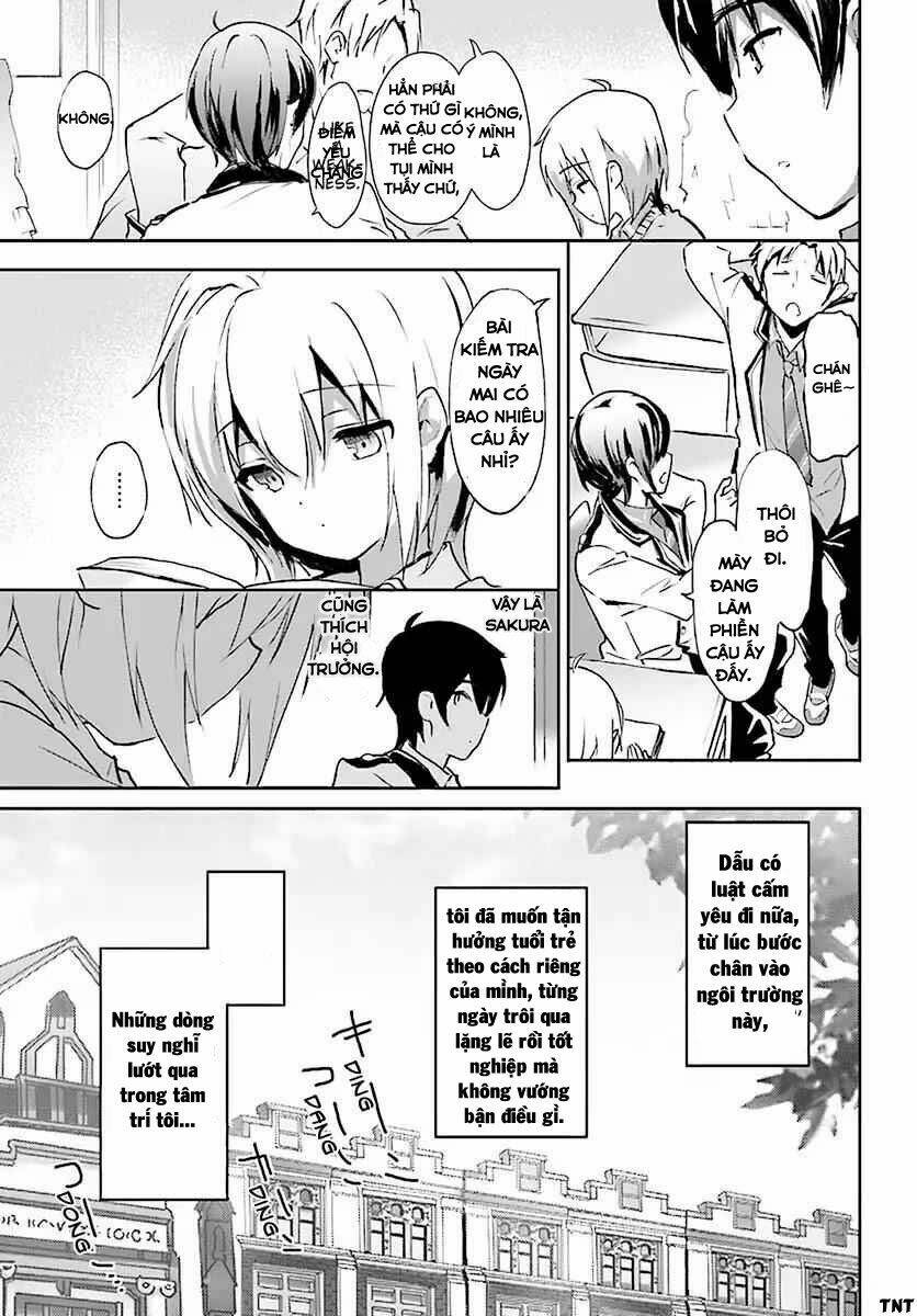 Renai Kinshi Gakuen: Chapter 1