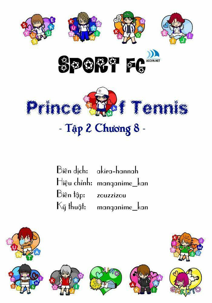 Hoàng Tử Tennis: Chapter 8